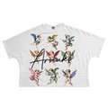 Cherubs V2 Streetwear Cropped Boxy Tee Cotton For A Soft Breathable Fit 280GSM