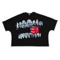 Chrome Dice Streetwear Cropped Boxy Tee Cotton 280 GSM Lightweight Casual Top
