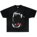 Dog Teeth Streetwear Boxy Tee Unisex Cotton Boxy Fit 240 GSM