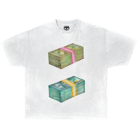 Money Streetwear Boxy Tee Cotton Boxy Fit 240 GSM Unisex Tee Premium