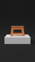 Compact Folding Step Stool with Grip Dots